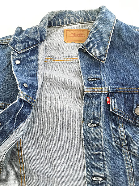 古着 80s USA製 Levi's 71506 ハンド ポケット付 ロング丈 デニム