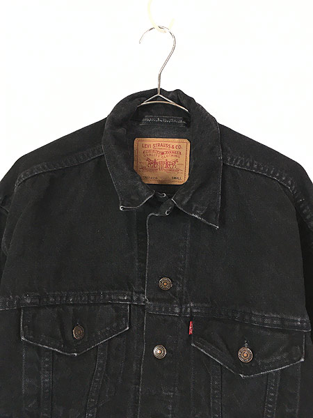 古着 90s USA製 Levi's 70507-4159 デカタグ スーパー ブラック デニム