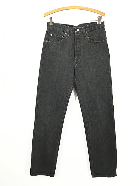 リーバイス Levi's リーバイス501 FOR WOMEN ブラックジーンズ ストレートデニムパンツ USA製 レディースXL(w31) /eaa306508