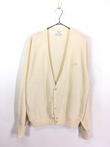 カーディガン Christian Dior クリスチャンディオール 80s 美品-