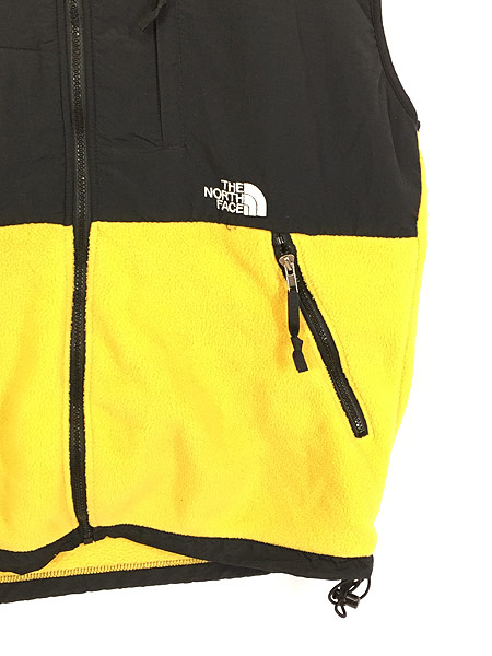 古着 90s TNF The North Face ナイロン 切替 デナリ フリース ベスト