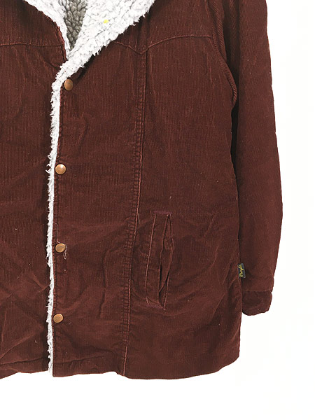 古着 70s USA製 Wrangler 「Wrange Coat」 コーデュロイ ボア