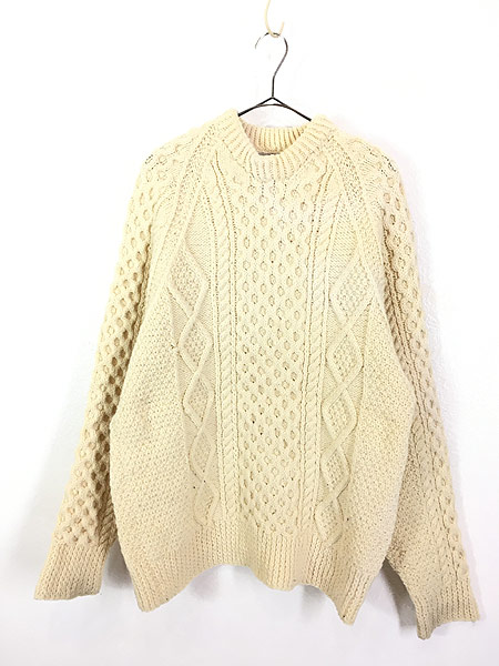 古着 クラディーニット 70´s vintage Ireland knit-