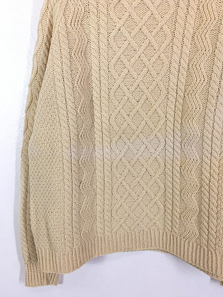 古着 60s Ireland製 Clady Knit アラン フィッシャーマン ウール