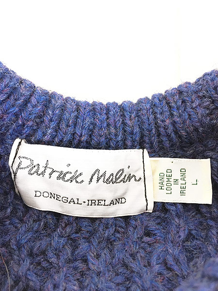 古着 80s Ireland製 Patrick Malin ポップコーン アラン