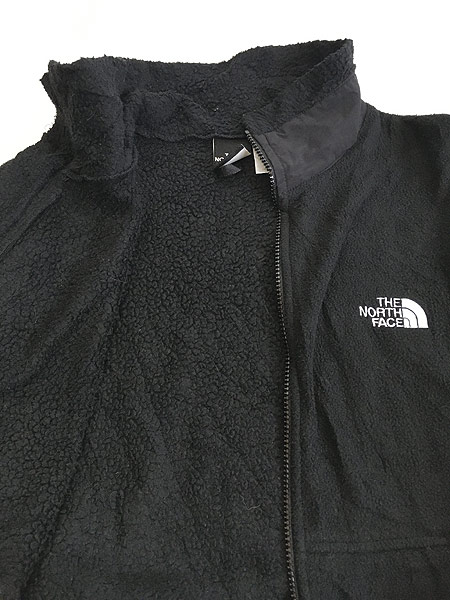 古着 90s USA製 TNF The North Face ハイネック ジップアップ フリース