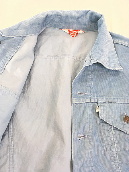 古着 80s Levis 70505 3rdタイプ コーデュロイ ジャケット ブルゾン