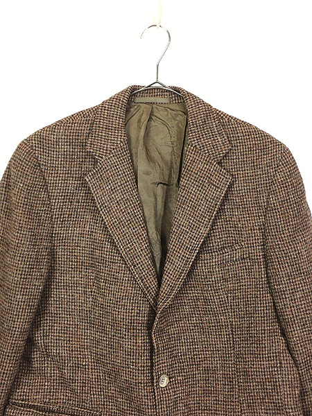 古着 80s USA製 stanley blacker × Harris Tweed ツイード ウール