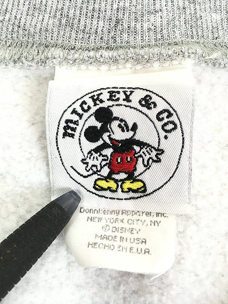 USA製・90s・ディズニー・ミッキー刺繍・星条旗・7・ナイロンジャケット
