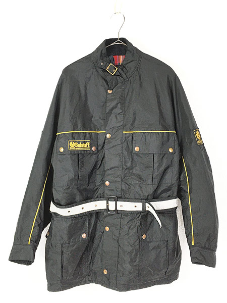 古着 70-80s 英国製 Belstaff 「Tourmaster 500」 ナイロン ツアーマスター モーターサイクル ジャケット XL位  古着【10off】 - 古着 通販 ヴィンテージ　古着屋 Dracaena ドラセナ