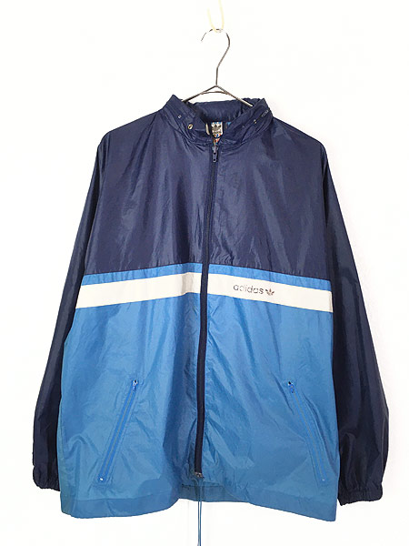 最終売り尽くし”古着 80s adidas トレフォイル ロゴ 2way オールド