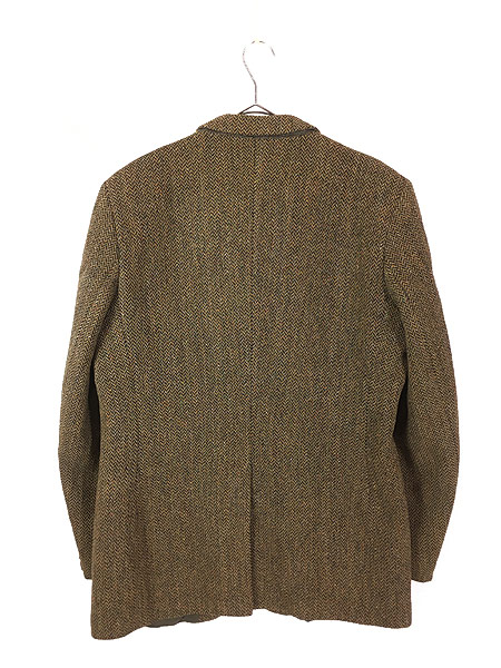 古着 70s Britain製 Dunn&Co × Harris Tweed カラフル ツイード