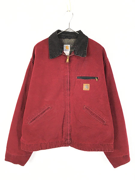 古着 90s Carhartt チェック ブランケット ダック デトロイト