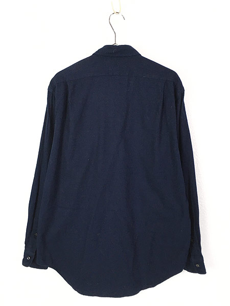 古着 Polo Ralph Lauren 「GI SHIRT」 ヘリンボーン フランネル シャツ