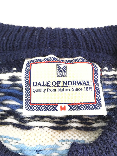 古着 ノルウェー製 Dale of Norway ノルディック × チロリアン ウール