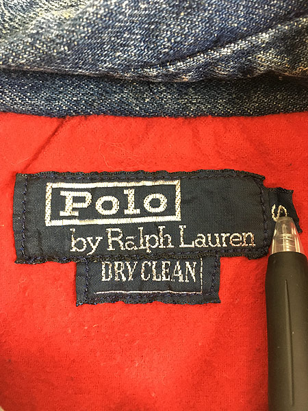 古着 90s Polo Ralph Lauren 2way デニム スウィング トップ