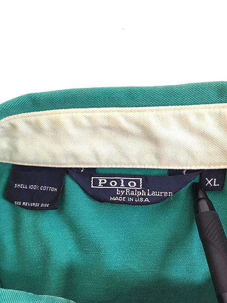 古着 90s USA製 Polo Ralph Lauren コットン スウィングトップ
