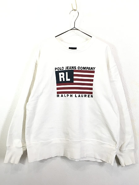 POLO JEANS Flag Crewneck Sweatshirt品番