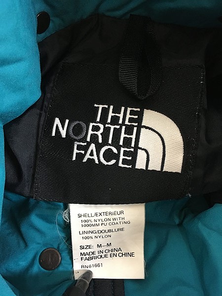 古着 90s TNF The North Face PU コーティング 撥水 ナイロン シェル