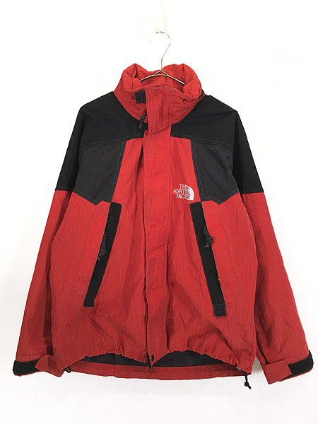 古着 90s TNF The North Face 凸凹 ワッフル シェル マウンテン