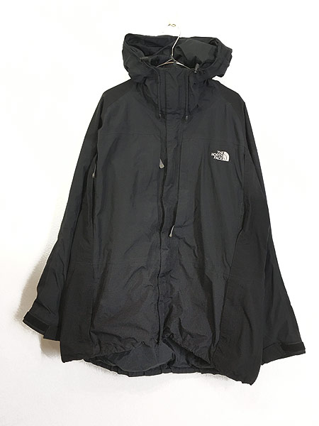 古着 TNF The North Face 「SUMMIT SERIES」 GORE-TEX ゴア マウンテン パーカー 黒 L 古着 - 古着 通販 ヴィンテージ 古着屋 Dracaena ドラセナ