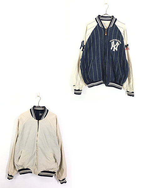 売る なら 古着 MLB 中綿ジャケット Vintage ナイロンジャケット