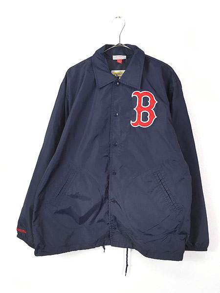 古着 MLB Boston Red Sox レッドソックス 「B」 パッチ ナイロン ...