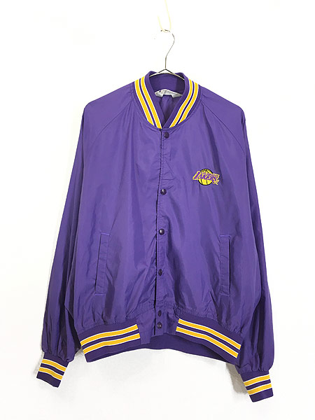 USA/NBA/LA/lakers/レイカーズ/ジャケット/スタジャン/XL | www