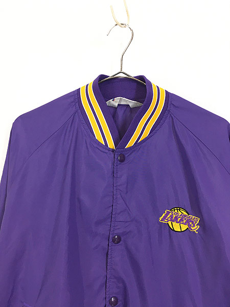 古着 80s USA製 NBA Los Angeles Lakers レイカーズ ナイロン