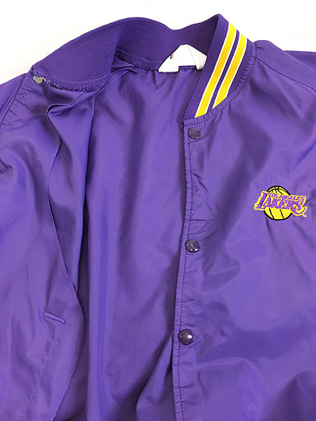 古着 80s USA製 NBA Los Angeles Lakers レイカーズ ナイロン