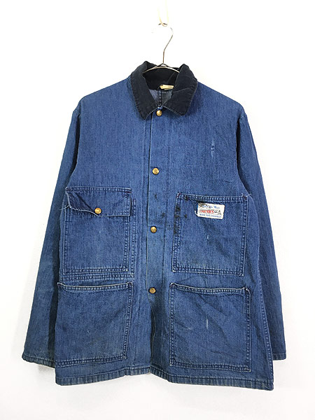 今日の超目玉 デニムカバーオール USA製 80s ディッキーズDickies 40