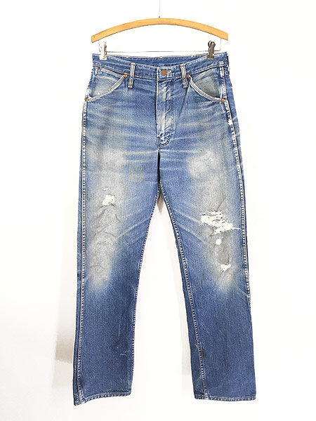 古着 50-60s USA製 Wrangler 11MWZ 濃紺 デニム パンツ ジーンズ