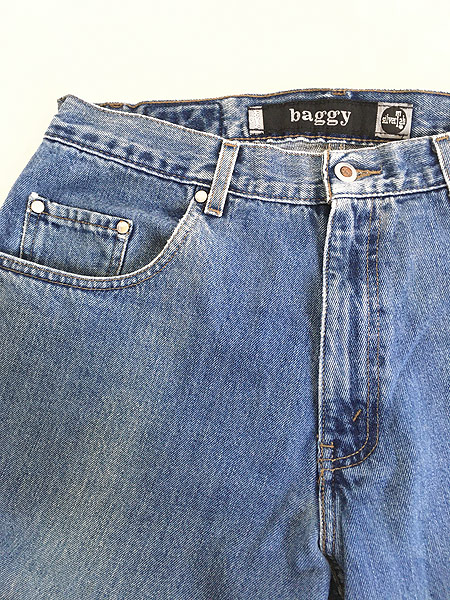 古着 00s Levi's SILVER TAB 「BAGGY」 ブルー デニム バギー パンツ