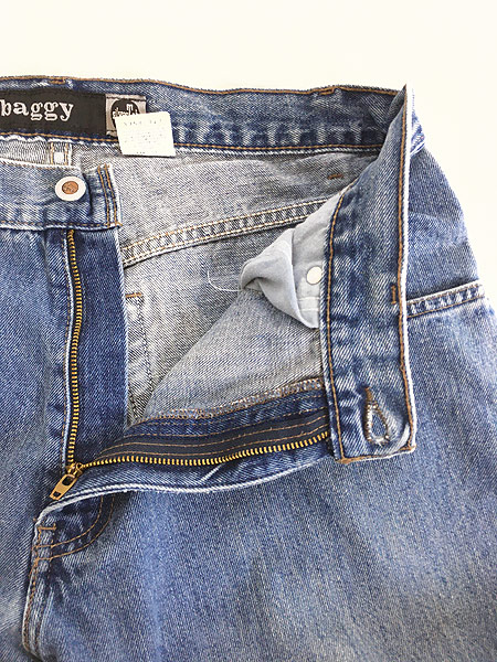 古着 00s Levi's SILVER TAB 「BAGGY」 ブルー デニム バギー パンツ