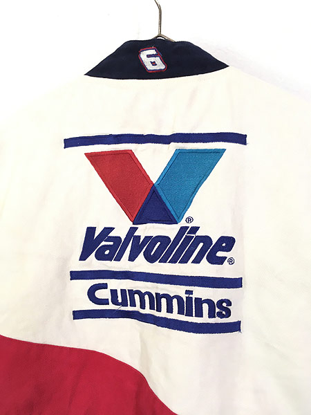 古着 90s JH 「Valvoline」 豪華 刺しゅう レーシング ジャケット L ...