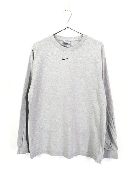 00s NIKE / ロンT プリント コットン USA製 デザイン