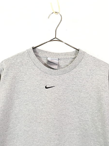 90S 00S USA製 NIKE センタースウォッシュ Tシャツ 長袖 ロンT-