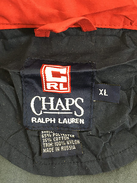 古着 90s CHAPS Ralph Lauren 2way プルオーバー アノラック