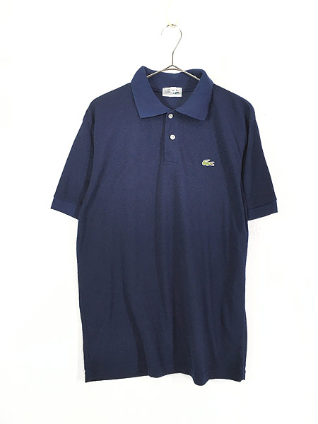 激安超安値 80s ラコステ lacoste ポロシャツ 水色 ワンポイント 古着