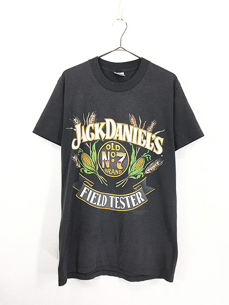古着 80s USA製 Jack Daniel's ジャック ダニエルジム ウイスキー ロゴ Tシャツ L 古着【10off】 - 古着 通販  ヴィンテージ　古着屋 Dracaena ドラセナ