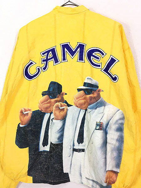 古着 90s CAMEL キャメル Tyvek素材 ペーパー ジャケット ブルゾン 紙