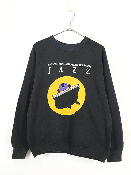 古着 90s USA製 「JAZZ」 ジャズ ピアノ アート ミュージック ...