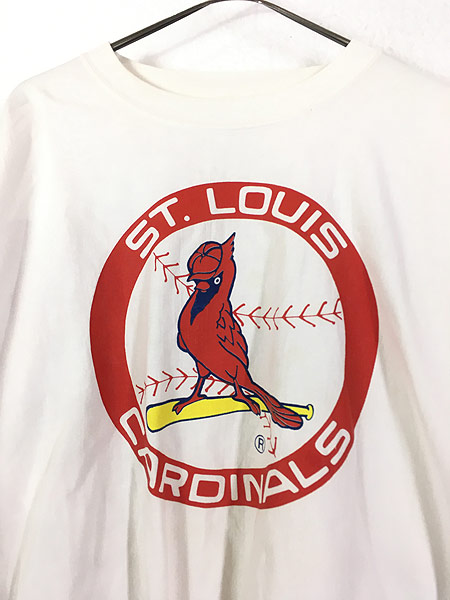 古着 80s MLB St. Louis Cardinals カージナルス プルオーバー ライト