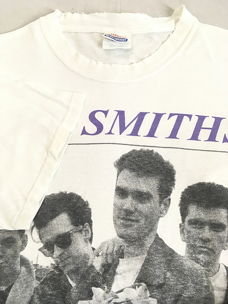 90年代 THE SMITHS ザスミス リンガーTシャツ バンドTシャツ バンT メンズM ヴィンテージ /eva001668