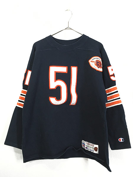 古着 90s USA製 Champion NFL Chicago Bears ベアーズ ナンバリング