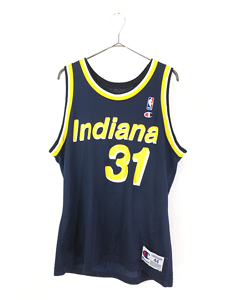 古着 90s USA製 Champion製 NBA Indiana Pacers ペイサーズ No31