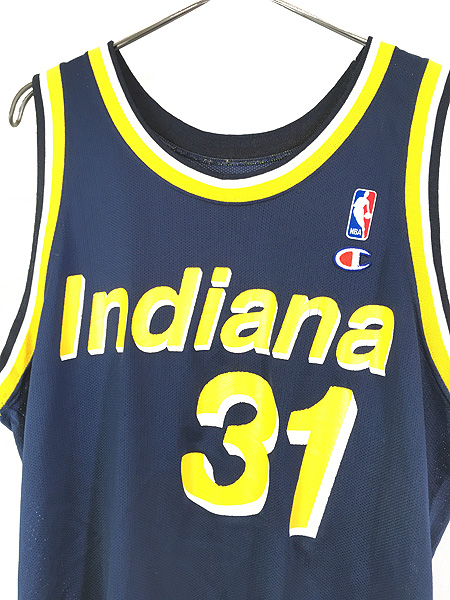 古着 90s USA製 Champion製 NBA Indiana Pacers ペイサーズ No31