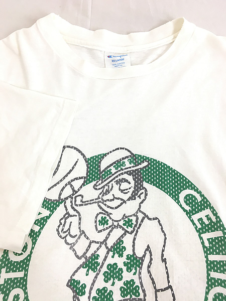 古着 90s USA製 Champion NBA Boston Celtics セルティックス BIG