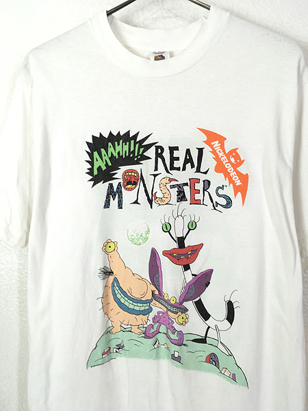 古着 90s NICKELODEON 「Aaahh!!! Real Monsters」 モンスター テレビ