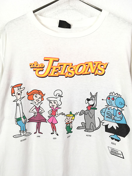 古着 90s USA製 THE JETSONS 宇宙家族 ジェットソン 両面 プリント T